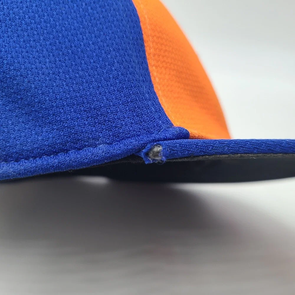New York Mets Hat Adjustable OC Sports Orange Blue MLB Baseball Polyester‎ Men